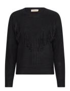 FREE/QUENT Fqfringe-Pullover Svart