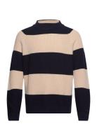 Tommy Hilfiger Dc Prep Rugby Cneck Marinblå