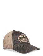 American Needle 6 Panel Chan & Mesh Unstruct Beige - Grey John Deere G...