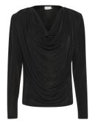 Kaffe Kagina Jersey Blouse Svart