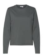 Weekday Essence Standard Long Sleeve Grå