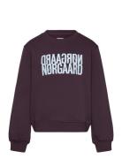 Mads Nørgaard Organic Sweat Talinka Sweatshirt Burgundy