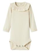 Lil'Atelier Nbfsaba Sol Ls Slim Body Lil Beige