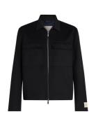 Calvin Klein 2 T Double Face Wool Jacket Svart