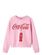 LMTD Nlfsusi Cocacola Sweat Bru Bfu Rosa