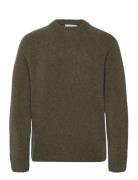 Les Deux Gilbert Roundneck Knit Khaki Green