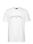 Lyle & Scott Established 1874 Graphic T-Shirt Vit