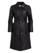 Ivo Nikkolo Quilted Coat, Maci Svart