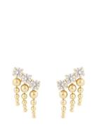 SNÖ Of Sweden Billie Small Tassel Ear G/Clear - Guld