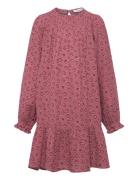 Mango Flowers Cotton Dress Rosa