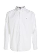 Tommy Hilfiger Core Flex Poplin Solid Rf Shirt Vit