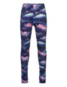 Lindex Leggings Sterry Sky Aop Multi/patterned