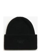 Superdry Soft Rib Knit Beanie Hat Svart