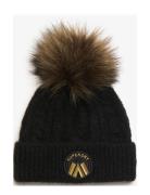 Superdry Cable Luxe Knit Beanie Hat Svart