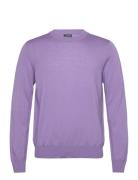 J. Lindeberg Keane Merino Crew Neck Lila