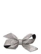 Lindex Hair Clip Bow W Rhines Big Silver