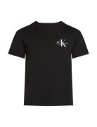 Calvin Klein Chest Monologo Ss T-Shirt Svart