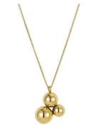 Bud To Rose Brea Large Necklace Gold Guld