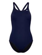 NIKE SWIM Nike Hydrastrong Solid Fastback Piece Marinblå