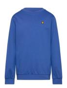 Lyle & Scott Fly Fleece Crew Blå