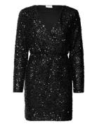 Vila Vicava Sequin Dress / 1 Svart