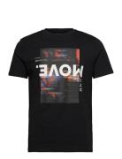 Tom Tailor Photo Print T-Shirt Svart