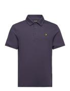 Lyle & Scott Interlock Polo Shirt Marinblå