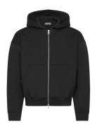 Weekday Scuba Zip Hoodie Svart