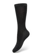 Swedish Stockings Magda Shimmery Socks Svart