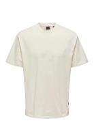 ONLY & SONS Onsfred Rlx Ss Tee Vit