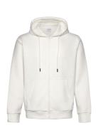 Jack & J S Jjebradley Sweat Zip Hood Noos Vit