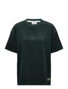 Anerkjendt Akvillads Corduroy S/S Tee Khaki Green