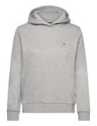 GANT Reg Hoodie Grå