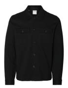 Selected Homme Slhreg-Arne Twill Overshirt Svart