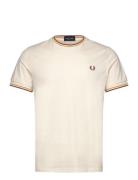 Fred Perry Twin Tipped T-Shirt Kräm