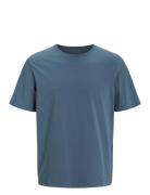 Jack & J S Jjeorganic Basic Tee Ss O-Neck Noos Blå