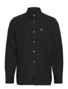 Lyle & Scott Worsted Twill Shirt Svart