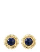 LUV AJ The Lapis Spirale Studs- Gold Guld