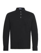 Polo Ralph Lauren Classic Fit Sueded Jersey Polo Shirt Svart