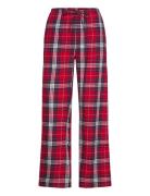 Gina Tricot Flannel Pyjamas Trousers Röd