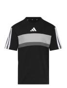 Adidas Sportswear J 3S Tib T Svart