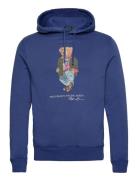 Polo Ralph Lauren Polo Bear Garment-Dyed Fleece Hoodie Blå