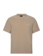 BOSS Rib T-Shirt Beige