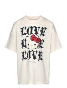 Lindex T Shirt Hello Kitty Vit