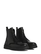 Jack & J S Jfwadam Leather Boot Svart