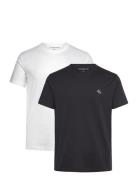 Calvin Klein Jeans 2 Pack Monologo T-Shirt Svart