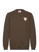 Double A By Wood Wood Wwtay Aa Cs Cotton Jumper Brun