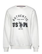 U.S. Polo Assn. Joe Reg Cw Cot Pe Uspa M Sweat Vit