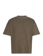 Weekday Great Boxy T-Shirt Khaki Green