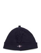 GANT Shield Beanie Marinblå